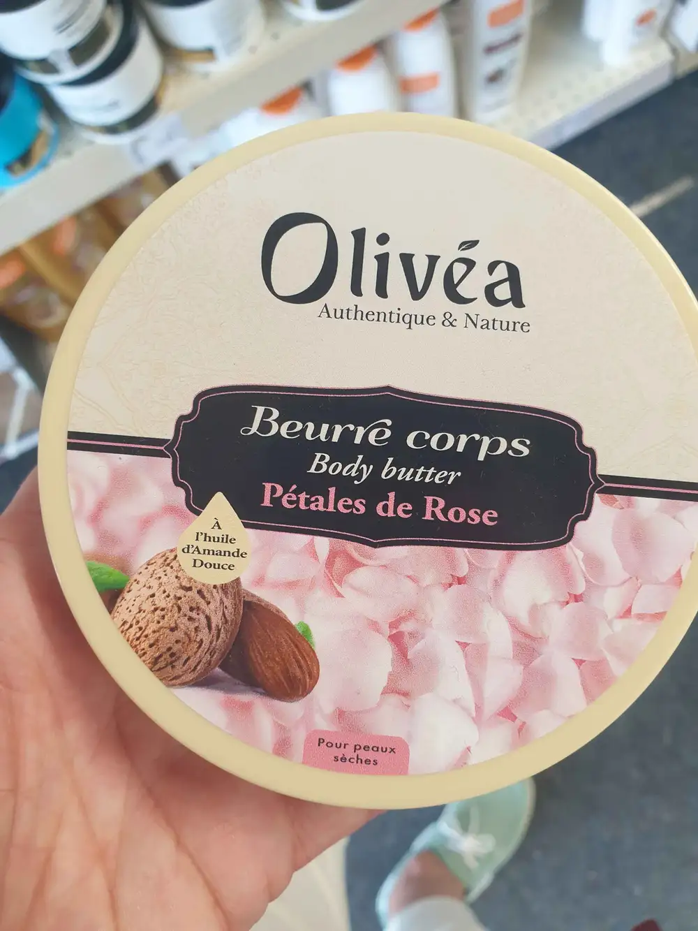 OLIVÉA - Pétales de Rose - Beurre corps