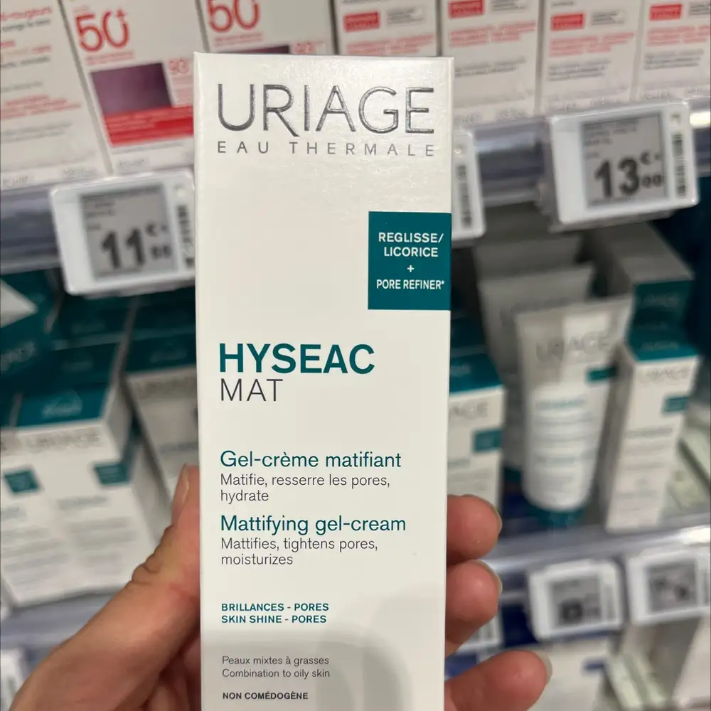 URIAGE - Hyseac mat - Gel-crème matifiant