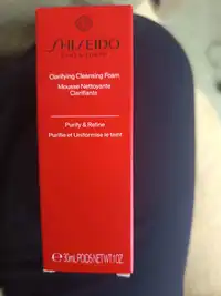 SHISEIDO - Mousse nettoyante clarifiante