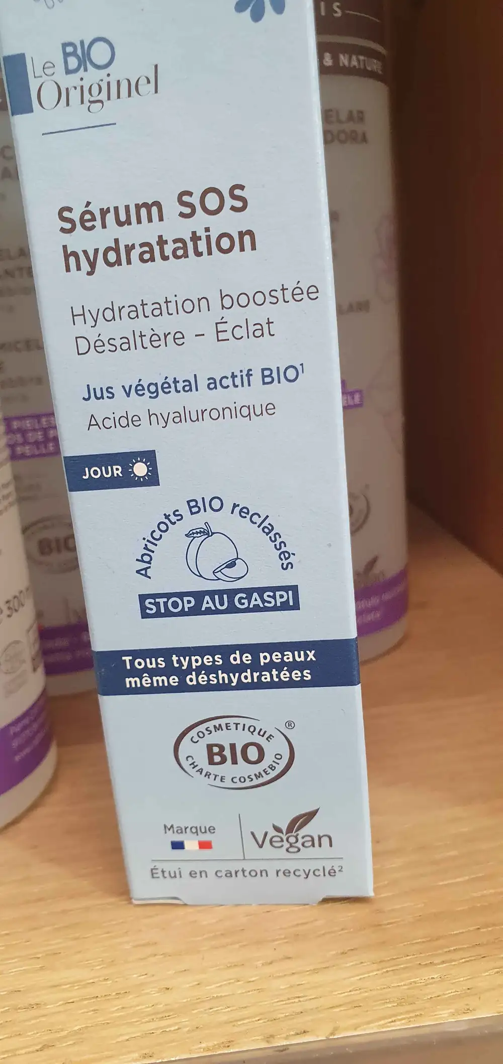 CATTIER - Le bio originel - Sérum SOS hydratation