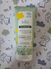 KLORANE - Bébé - Crème hydratante visage et corps