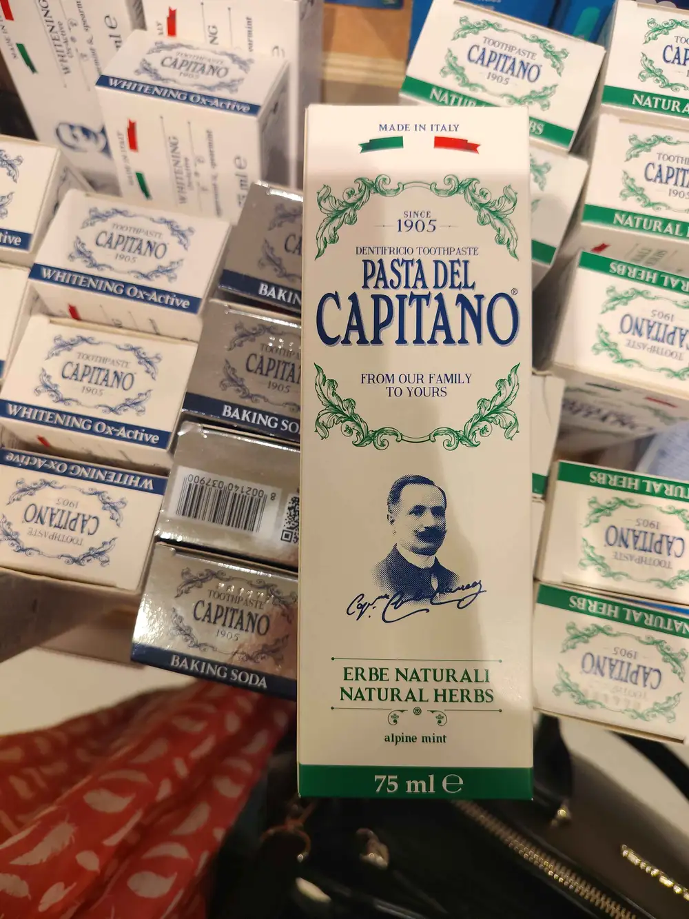 PASTA DEL CAPITANO - Toothpaste alpine mint