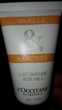 L'OCCITANE EN PROVENCE - Vanille narcisse - Lait parfumé