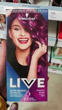 SCHWARZKOPF - Live - Coloration semi-permanent 2 in 1 purple punk 094