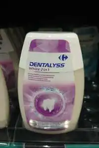 CARREFOUR - Dentalyss white 2 in 1