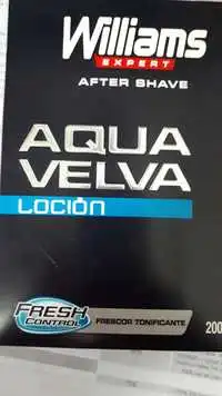 WILLIAMS - Expert aqua velva - After shave locion