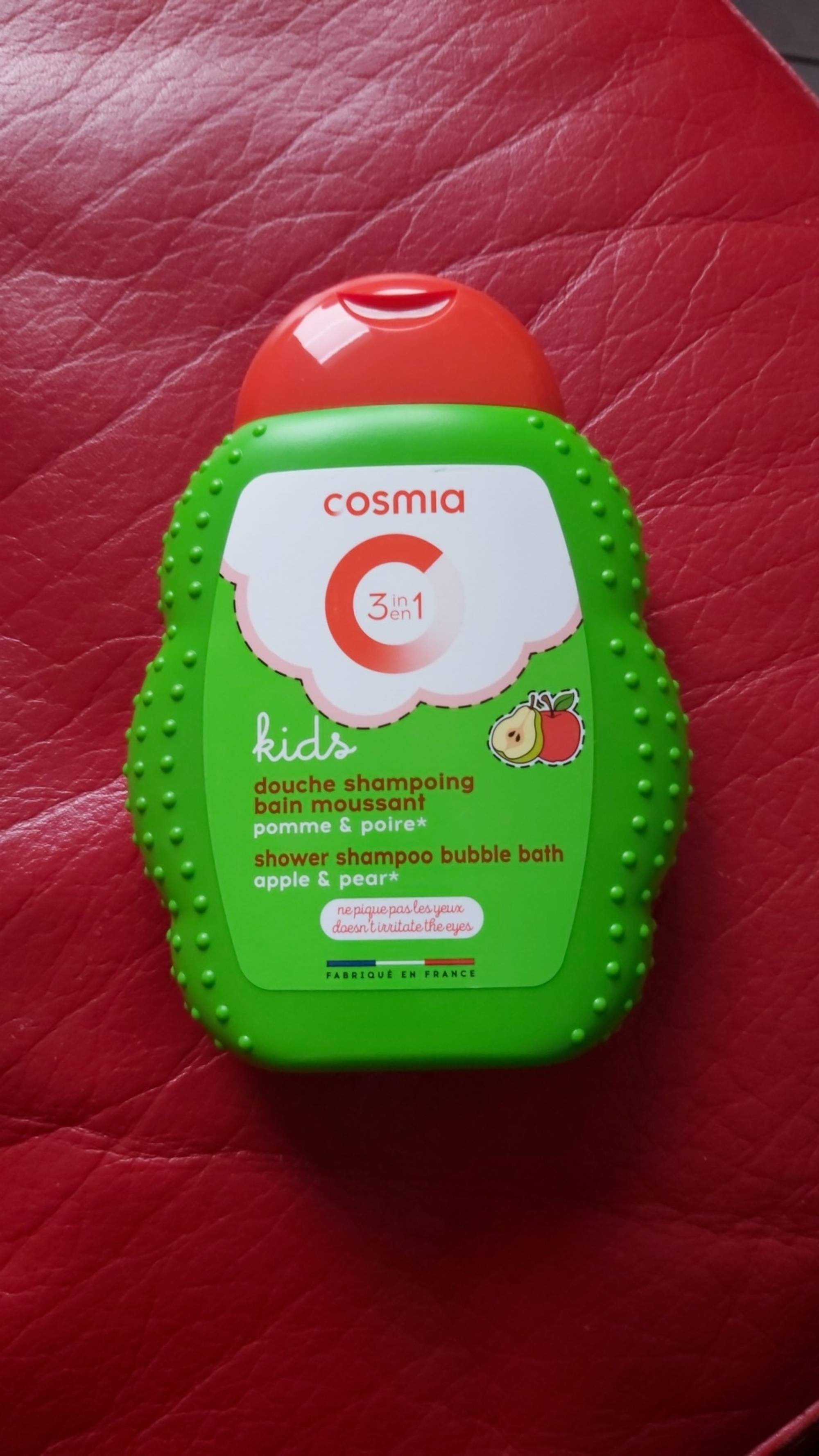 COSMIA - Kids 3 en 1 - Douche shampoing & Bain moussant