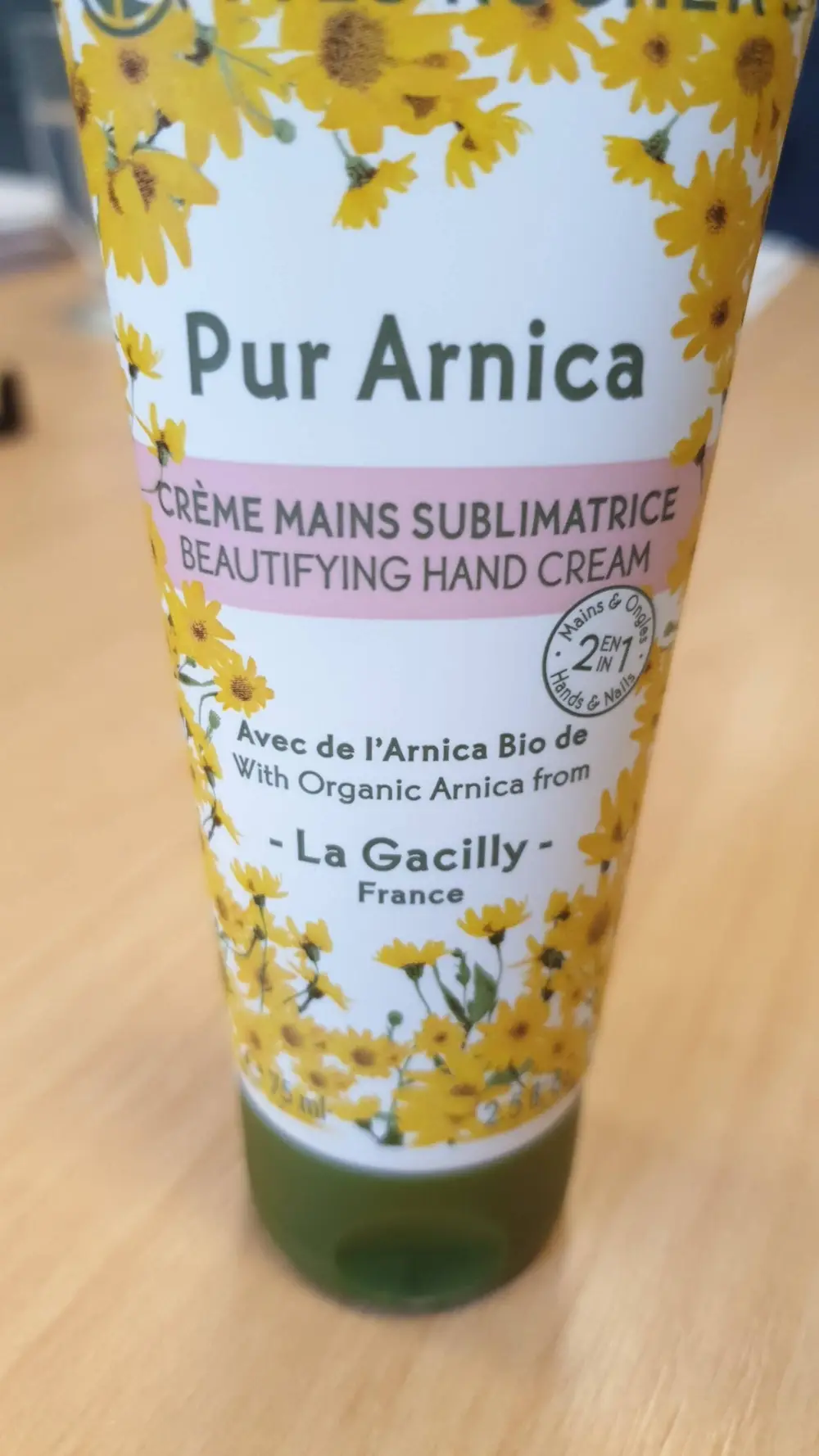 YVES ROCHER - Pur arnica - Crème mains sublimatrice