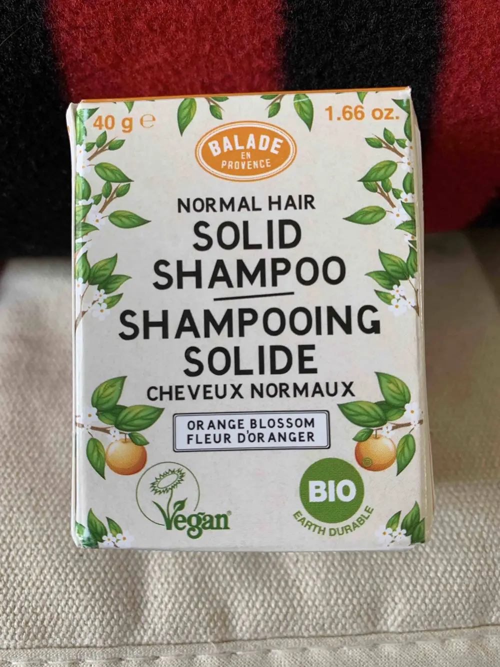 BALADE EN PROVENCE - Shampooing solide - Fleur d'oranger