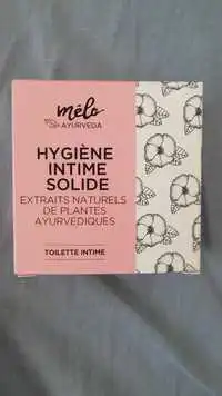 MELO AYURVEDA - Hygiène intime solide - Toilette intime