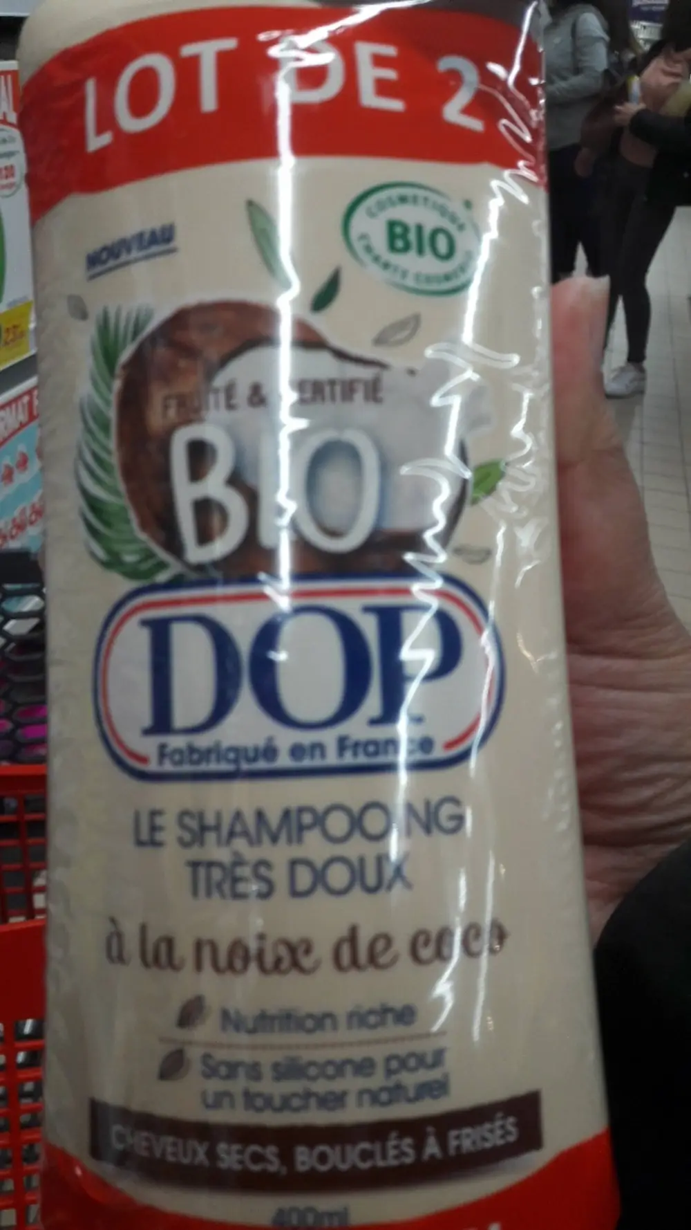 DOP - Les shampooing très doux à la noix de coco bio