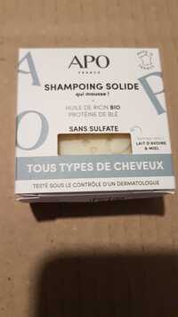 APO - Shampooing solide sans sulfate
