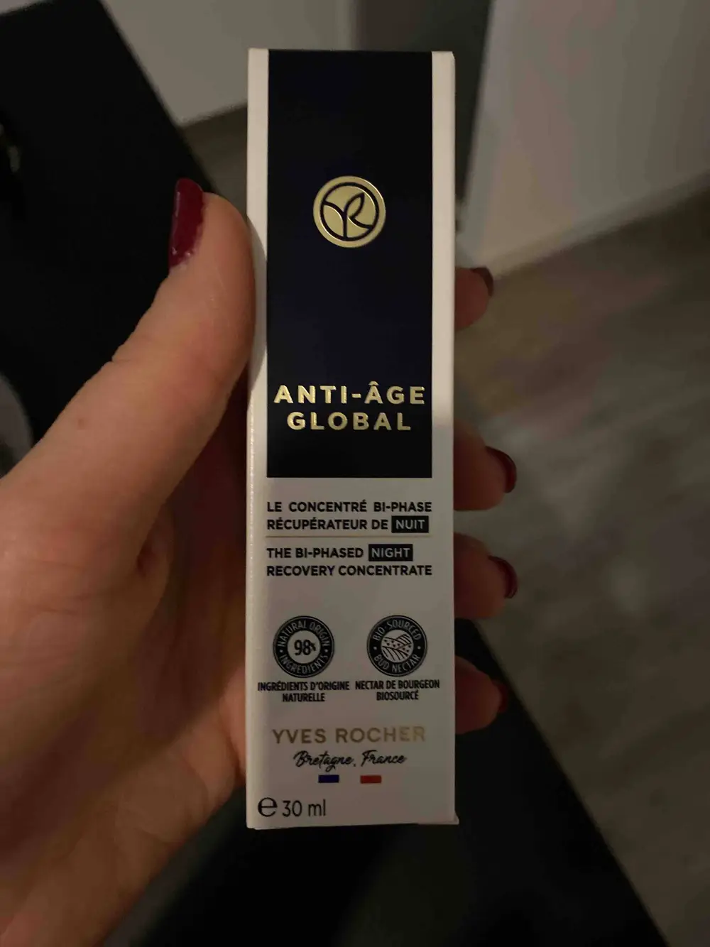 YVES ROCHER - Anti-âge global - Le concentré bi-phase