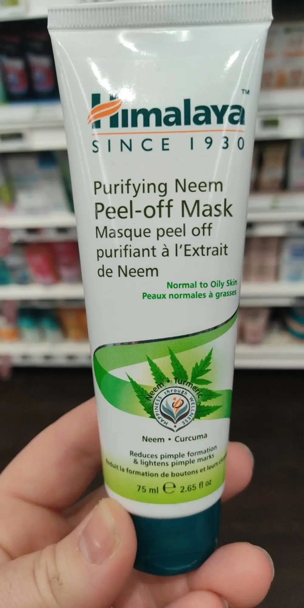HIMALAYA - Masque peel of purifiant à l'extrait de Neem
