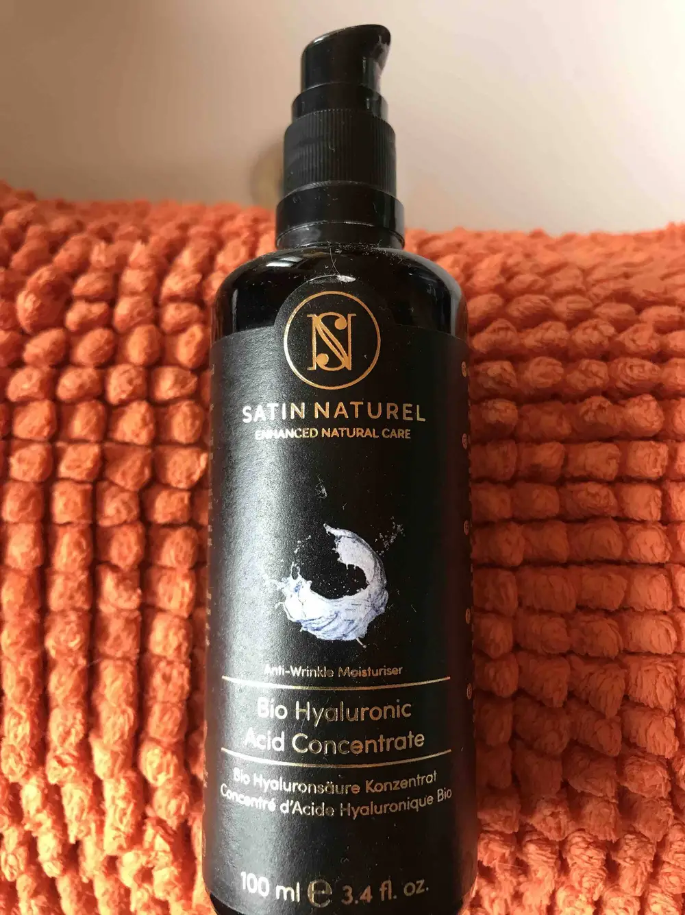 SATIN NATUREL - Concentré d'acide hyaluronique bio