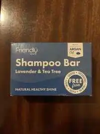FRIENDLY SOAP - Shampoo bar lavender & tea tree