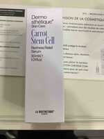 LA BIOSTHETIQUE - Dermosthétique Carrot stem cell - Redness relief serum