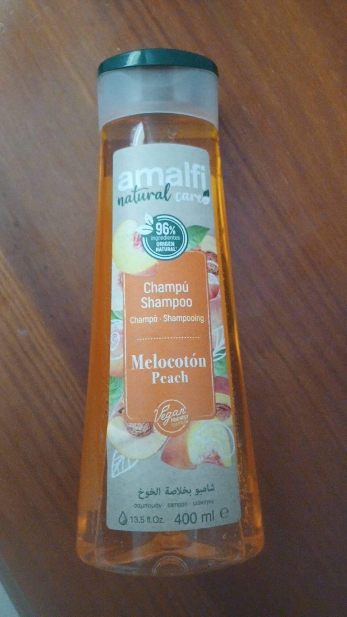 AMALFI - Shampooing pèche