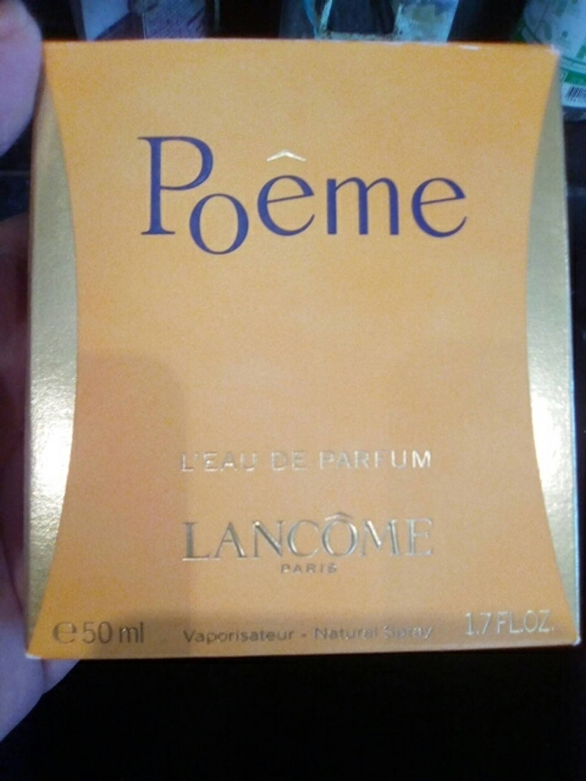 LANCÔME - Poême - Eau de parfum vaporisateur