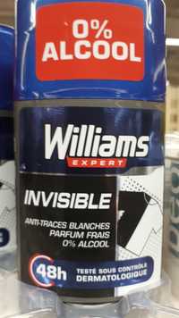 WILLIAMES EXPERT - Invisible - Déodorant protection 48h