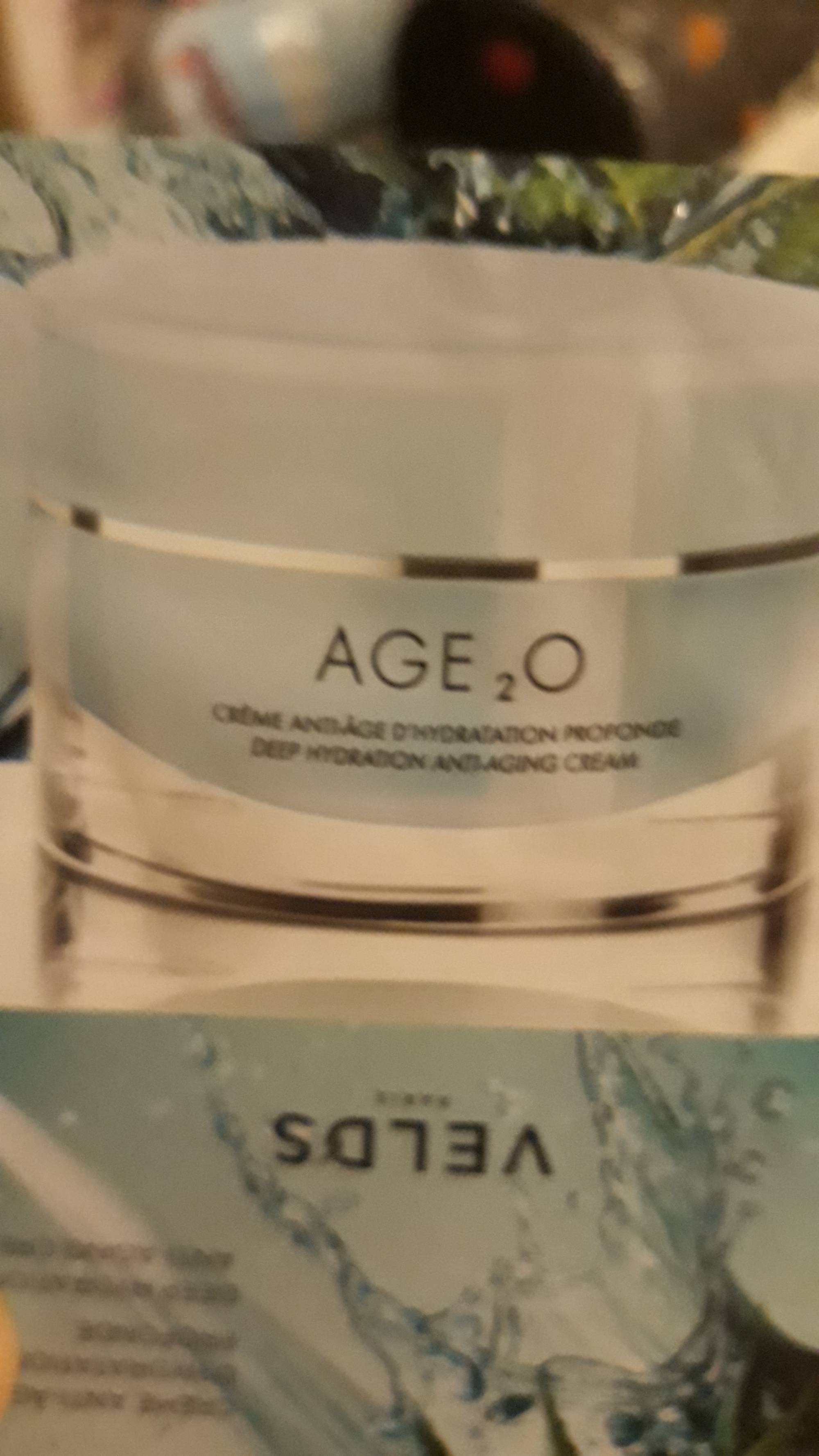 VELD'S - Age 2O - Crème anti-âge d'hydratation profonde