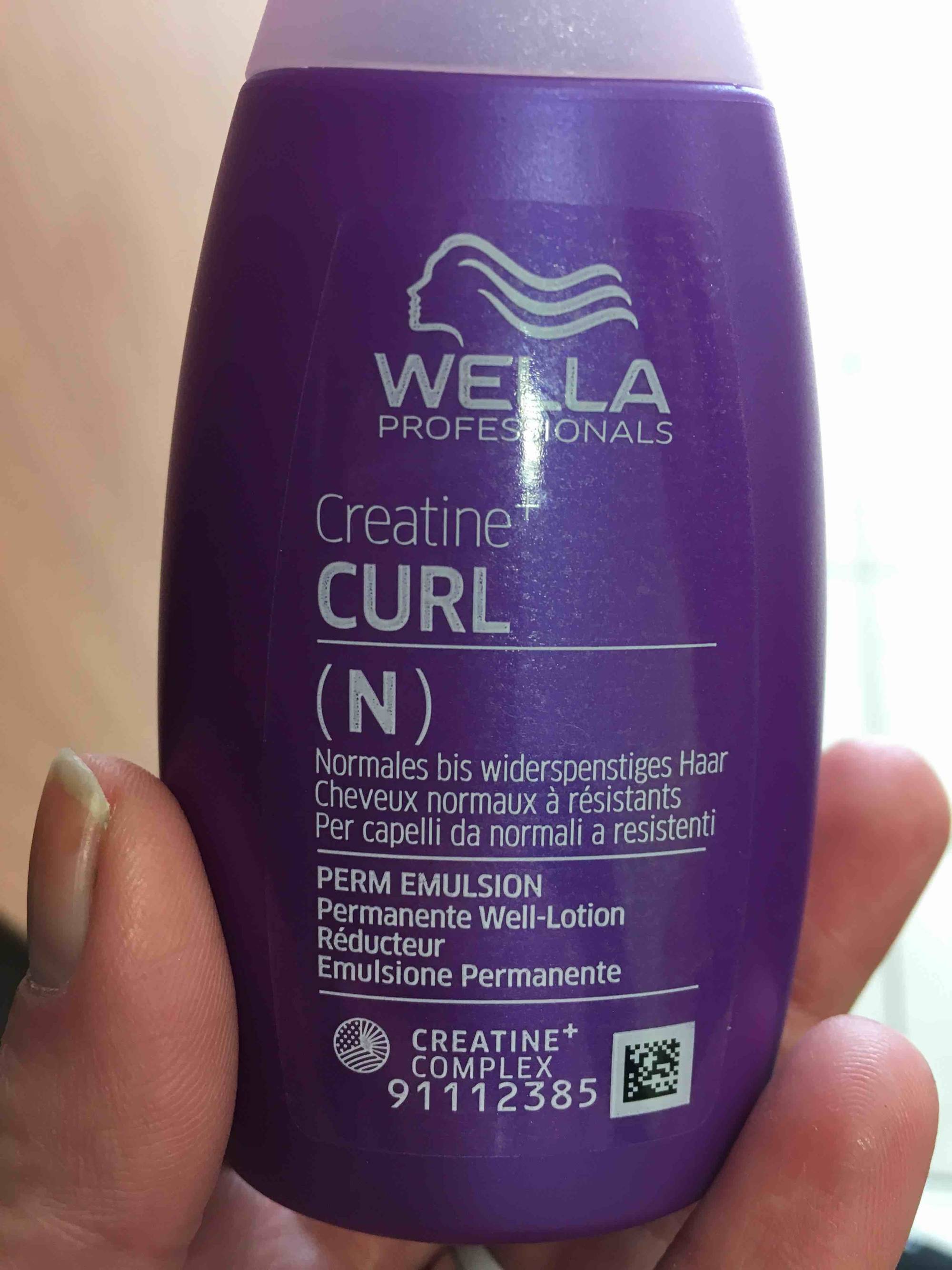 WELLA - Creatine+ Curl - Réducteur emulsione permanente