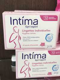 INTIMA - Gyn'expert - Lingettes individuelles hygiène intime