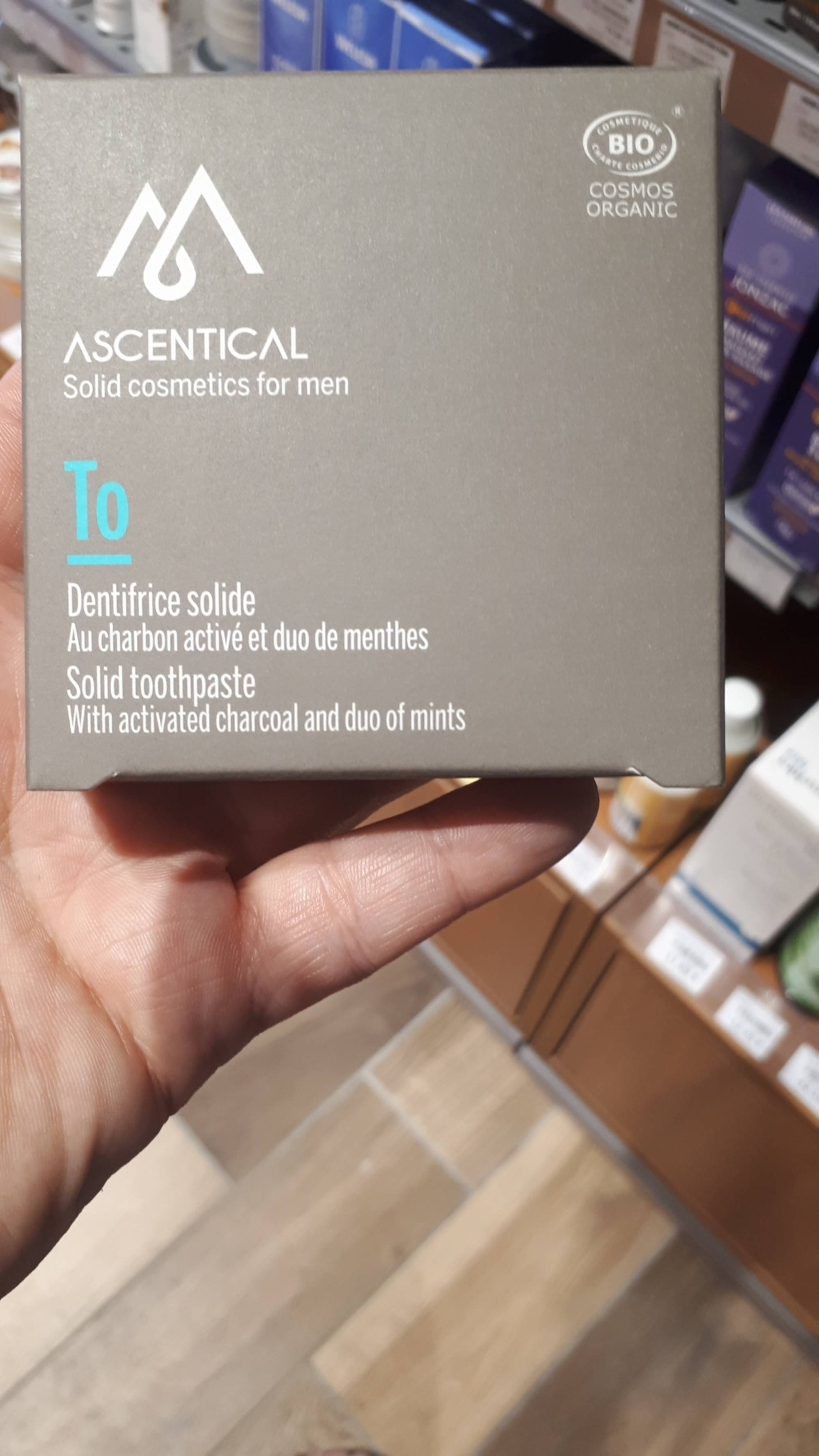 ASCENTICAL - To - Dentifrice solide