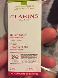 CLARINS - Huile tonic - Super tonifiante corps