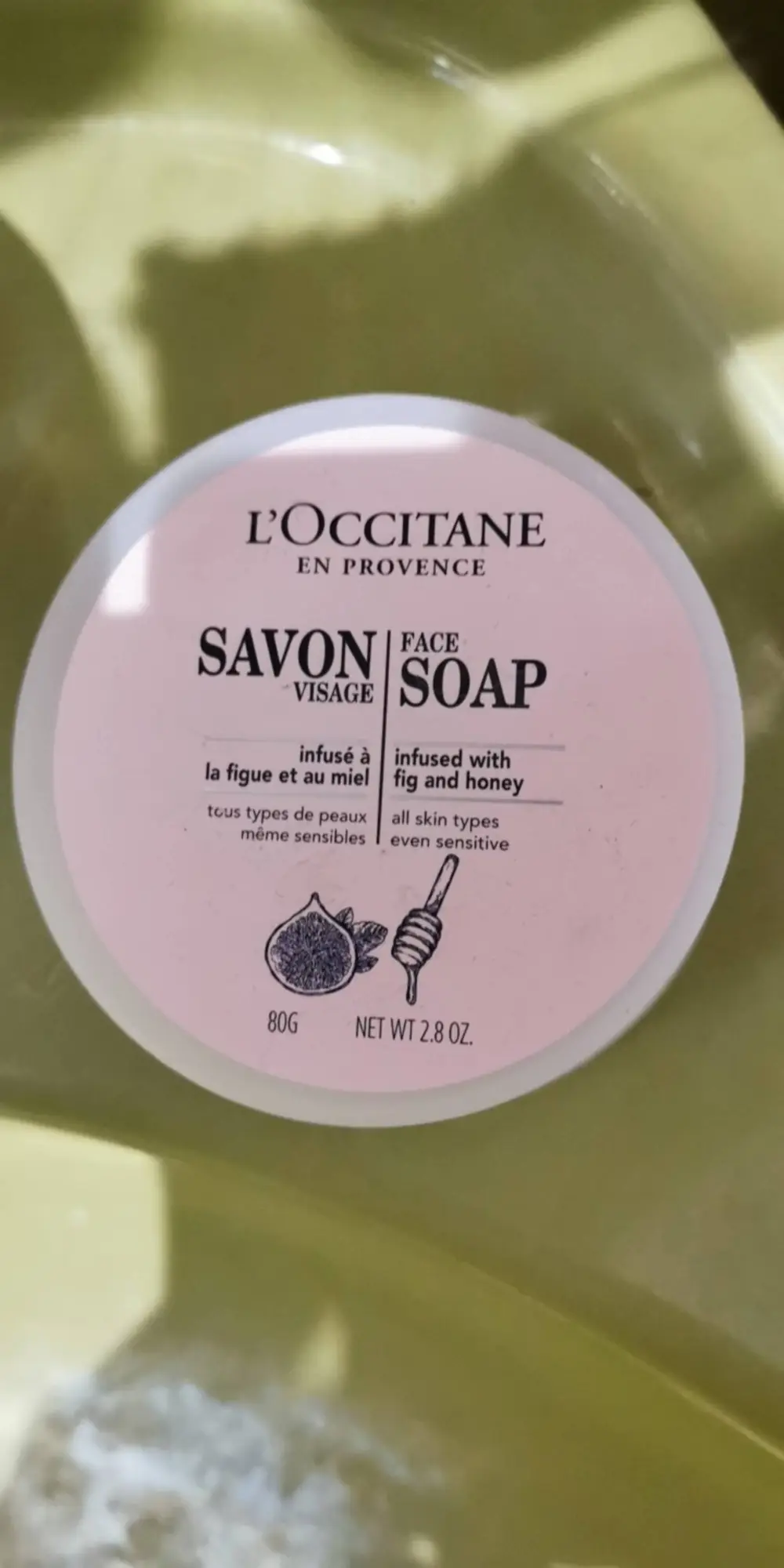 L'OCCITANE EN PROVENCE - Savon visage infusé à la figue et au miel