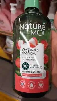 NATURÉ MOI  - Gel douche tropical au litchi bio de la Réunion