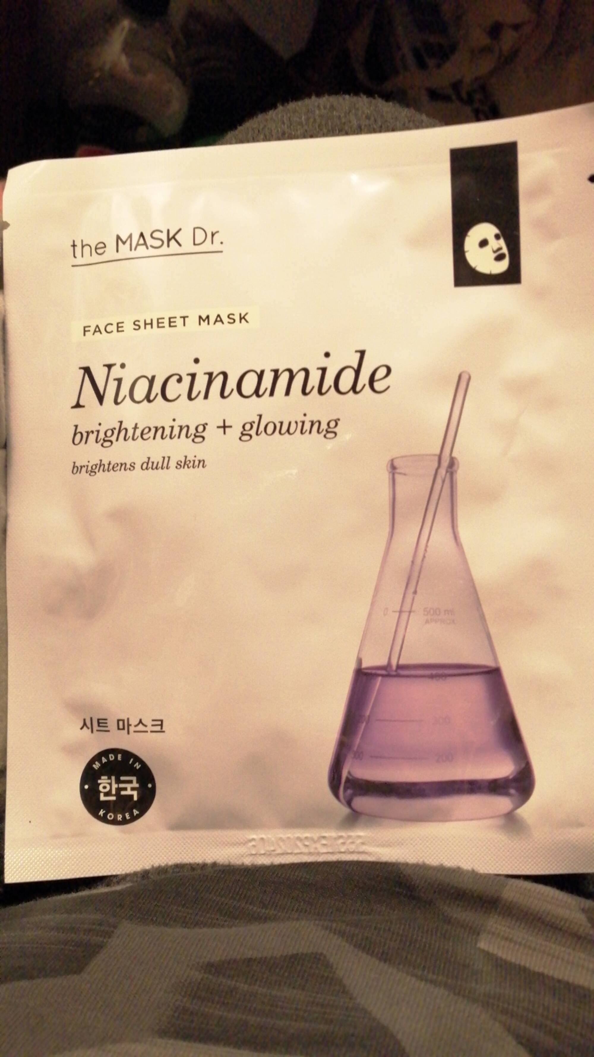 THE MASK DR. - Niacinamide - Face sheet mask