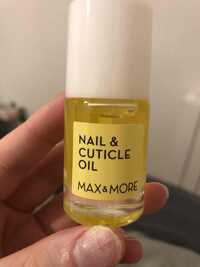 MAX & MORE - Nail & cuticule oil
