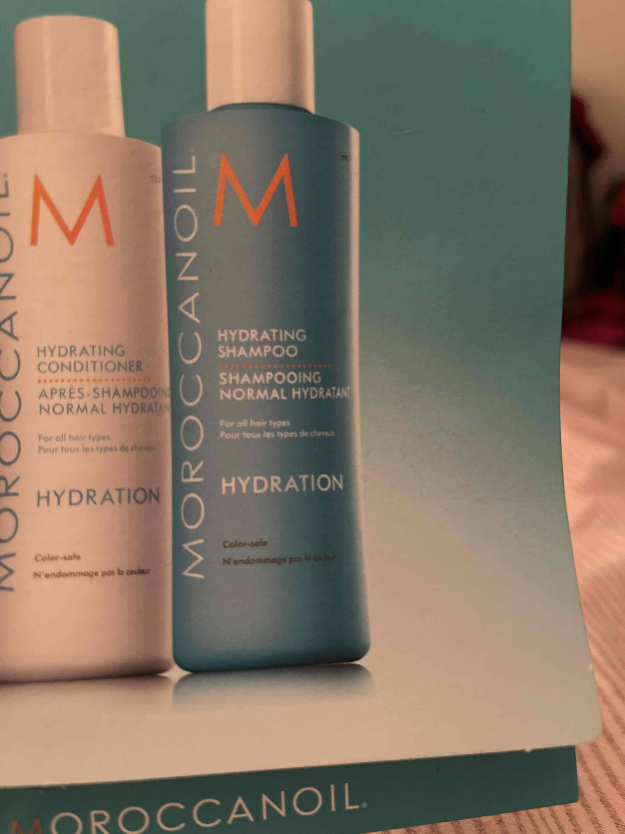 MOROCCANOIL - Shampooing et après-shampooing normal hydratant