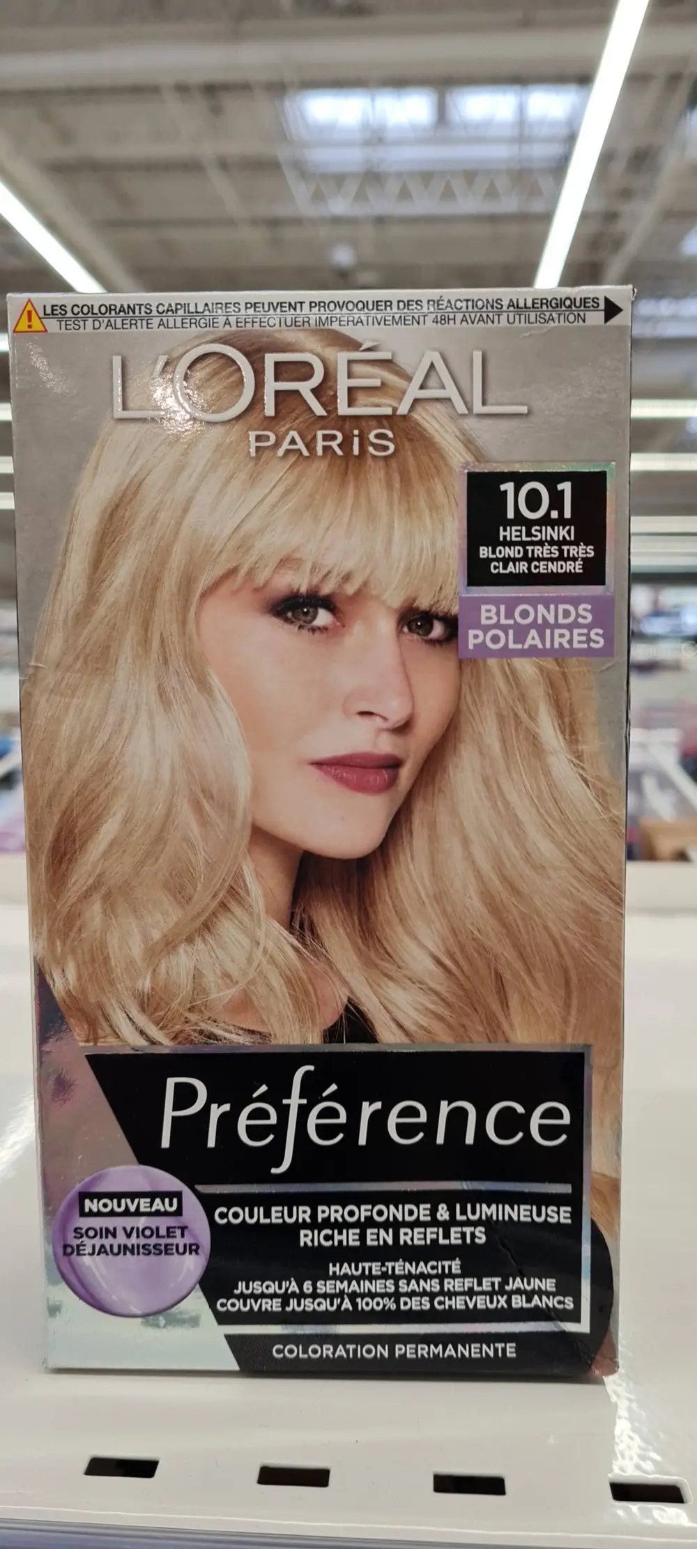 L'ORÉAL PARIS - 10.1 Helsinki blond très très clair cendré - Coloration permanente