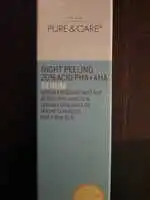 PURE & CARE - Puca - Sérum exfoliant nuit 20% acid pha+aha