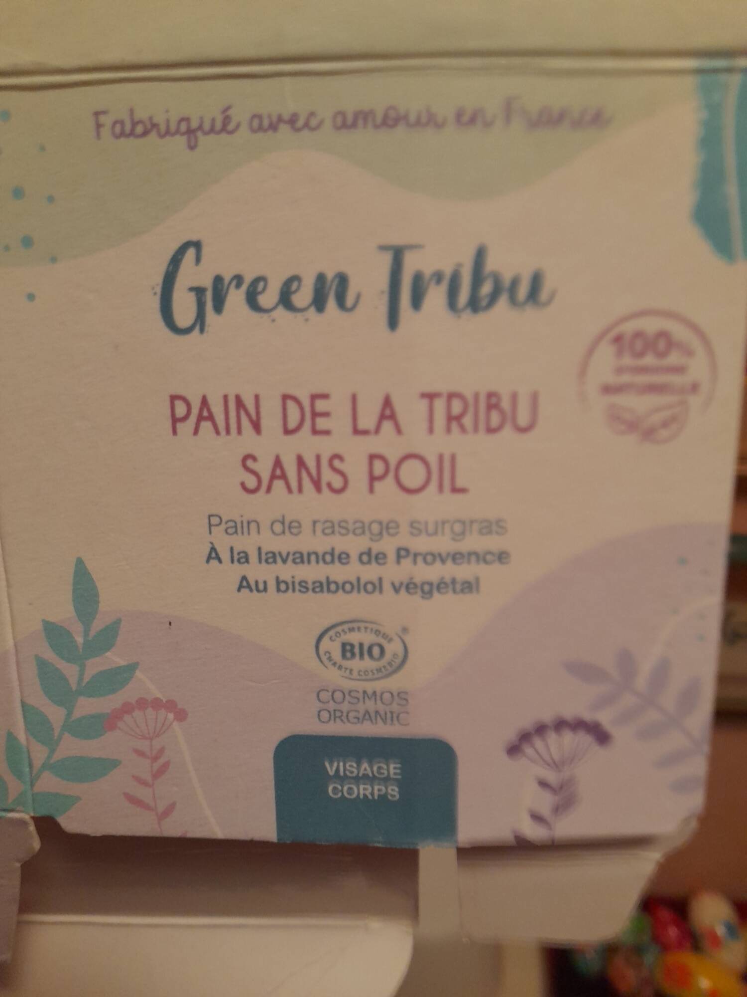GREEN TRIBU - Pain de la tribu sans poil 