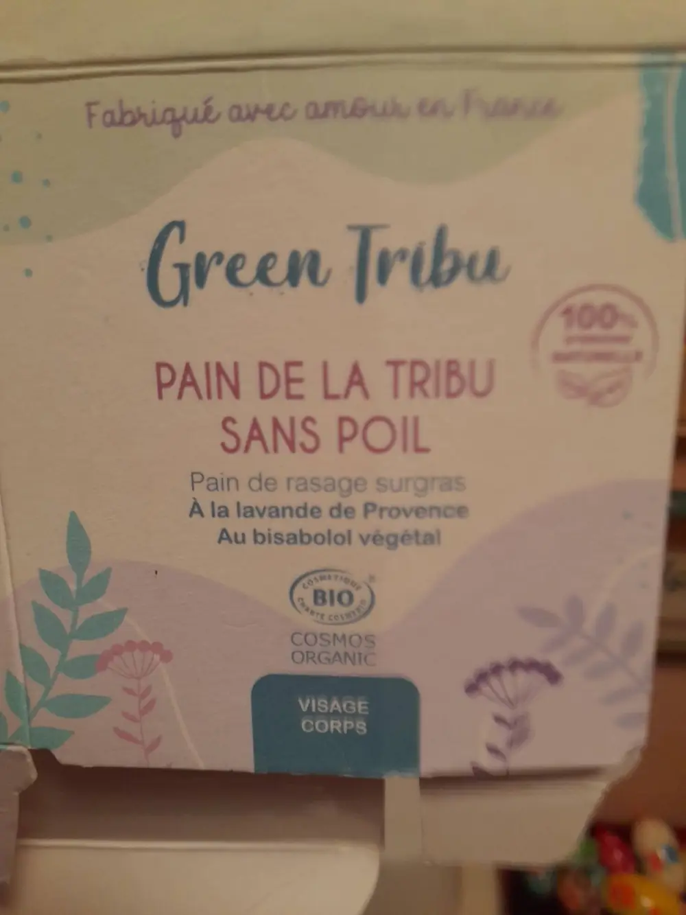 GREEN TRIBU - Pain de la tribu sans poil 