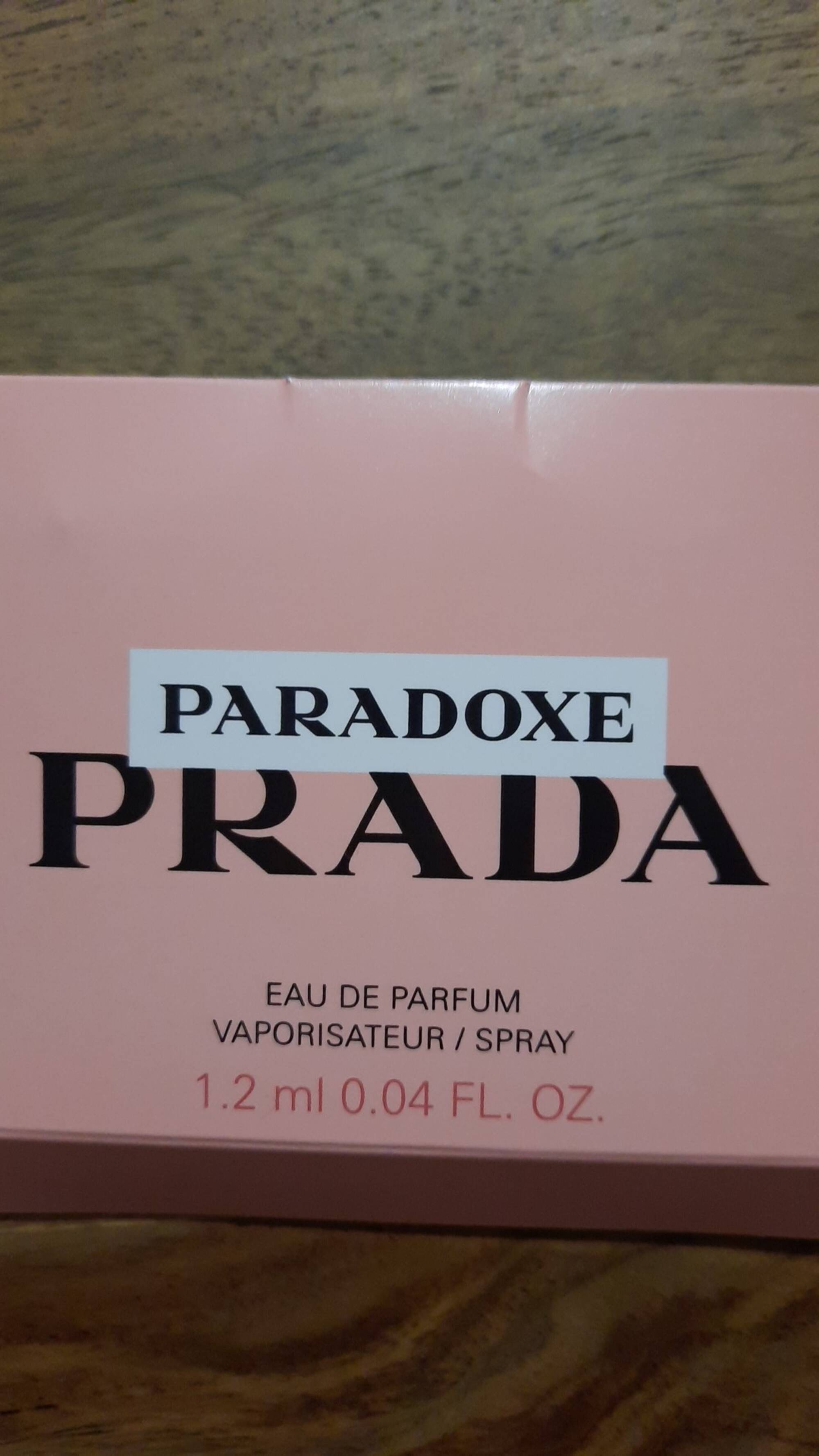 PRADA - Paradoxe - Eau de parfum vaporisateur 
