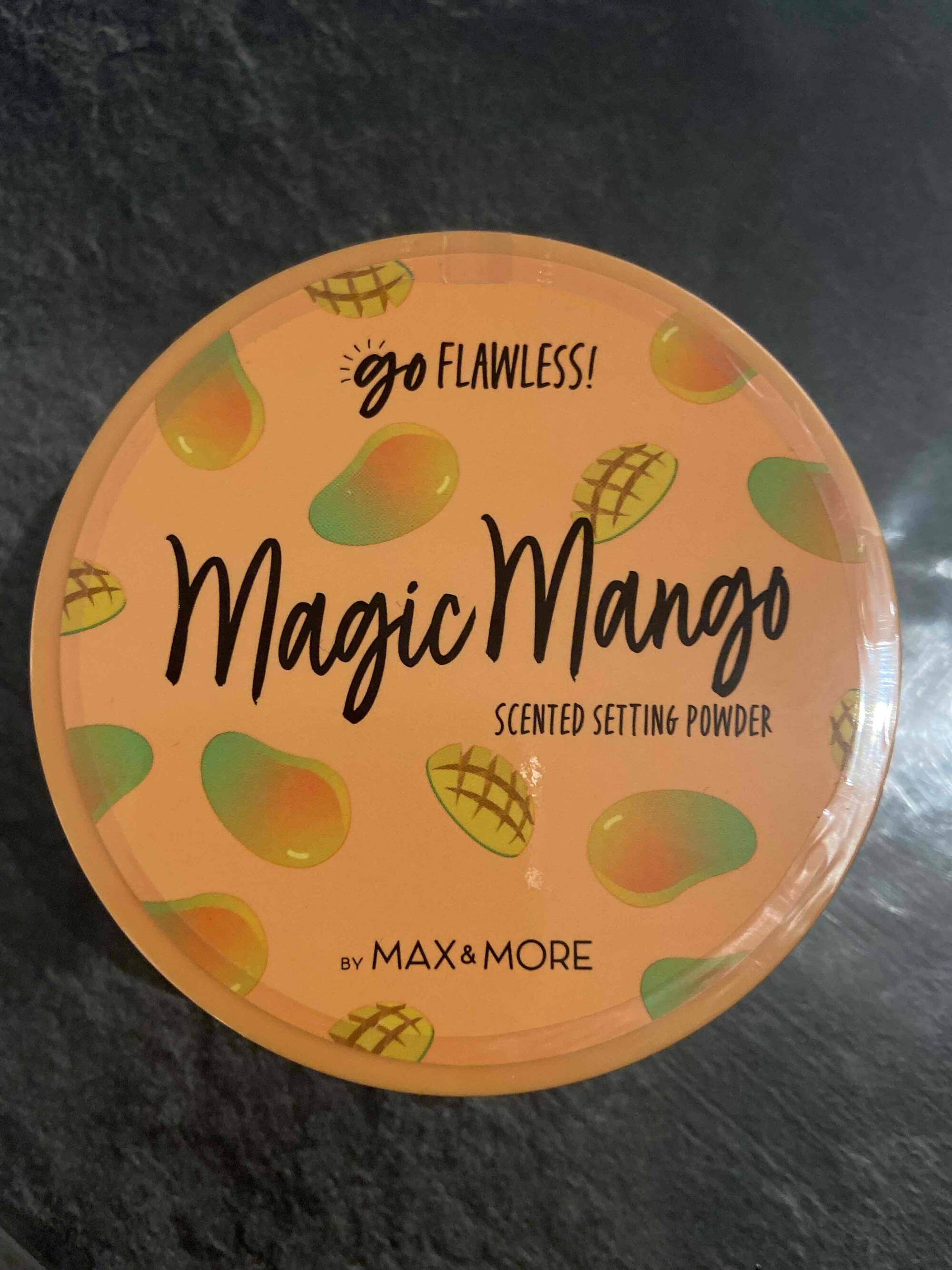 MAX & MORE - Magic mango - Scented setting powder