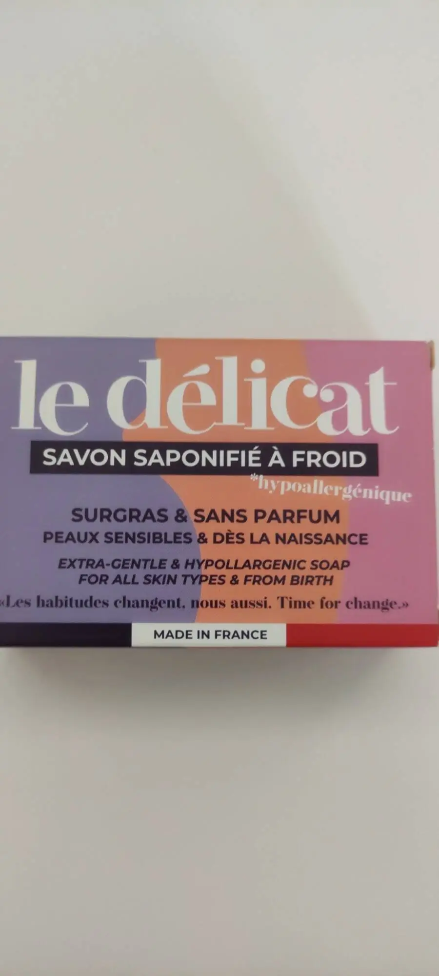 LAMAZUNA - Le délicat - Savon saponifié à froid