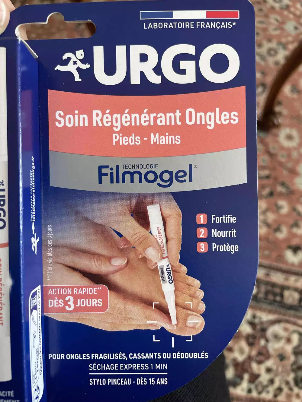 URGO - Filmogel - Soin régénérant ongles