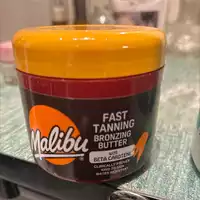 MALIBU - Fast tanning bronzing butter with beta carotene