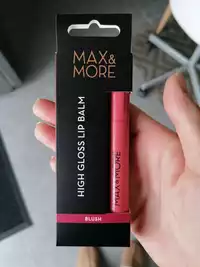 MAX & MORE - High gloss lip balm 