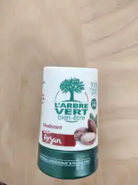 L'ARBRE VERT - Bien-être - Déodorant parfum argan 24h
