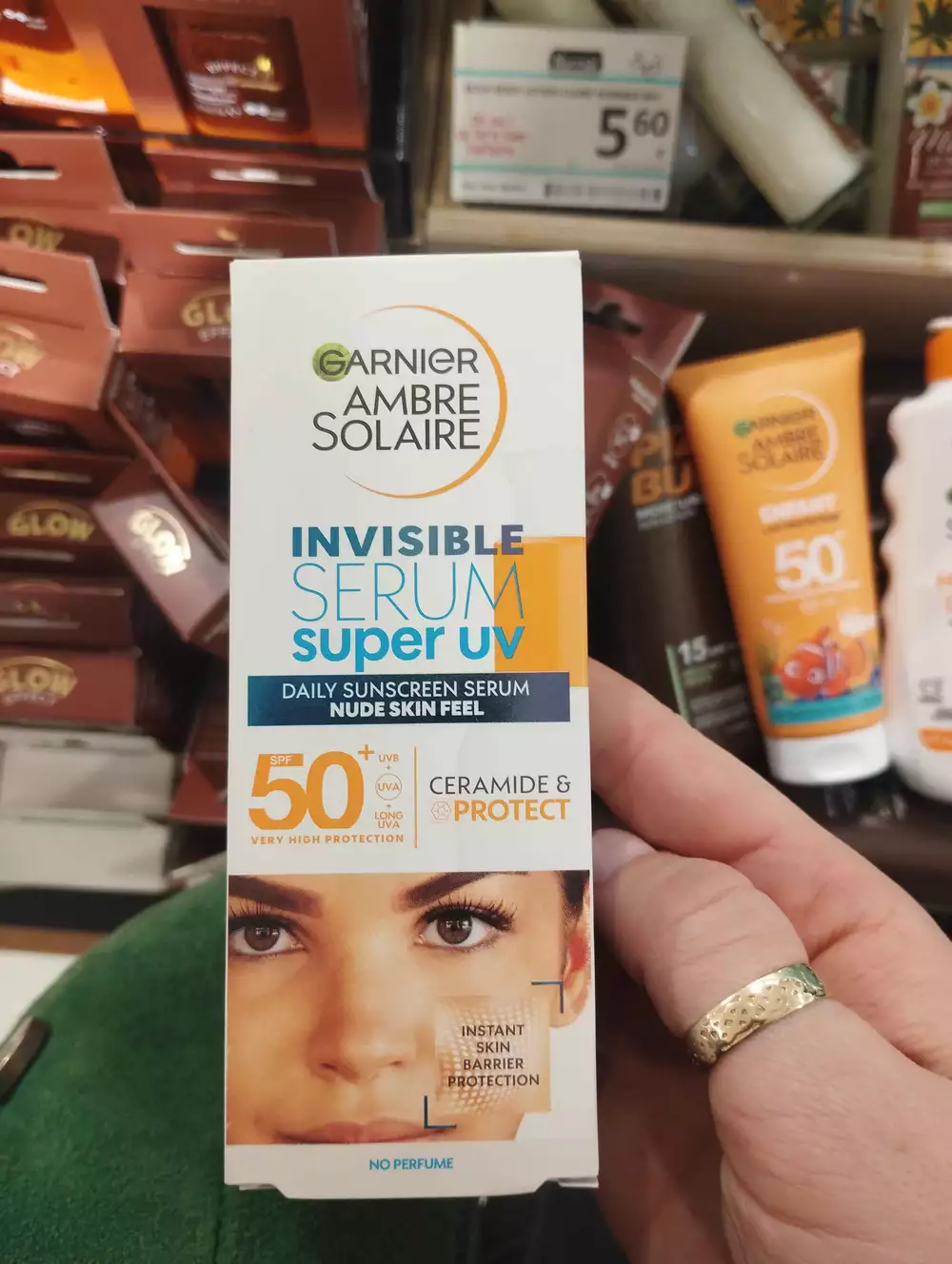 GARNIER - Ambre solaire - Invisible serum super UV SPF 50+
