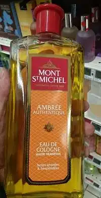 MONT ST MICHEL - Ambrée Authentique - Eau de Cologne