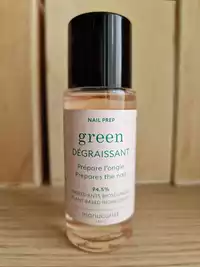 MANUCURIST PARIS - Nail prep - Green dégraissant vernis à ongles