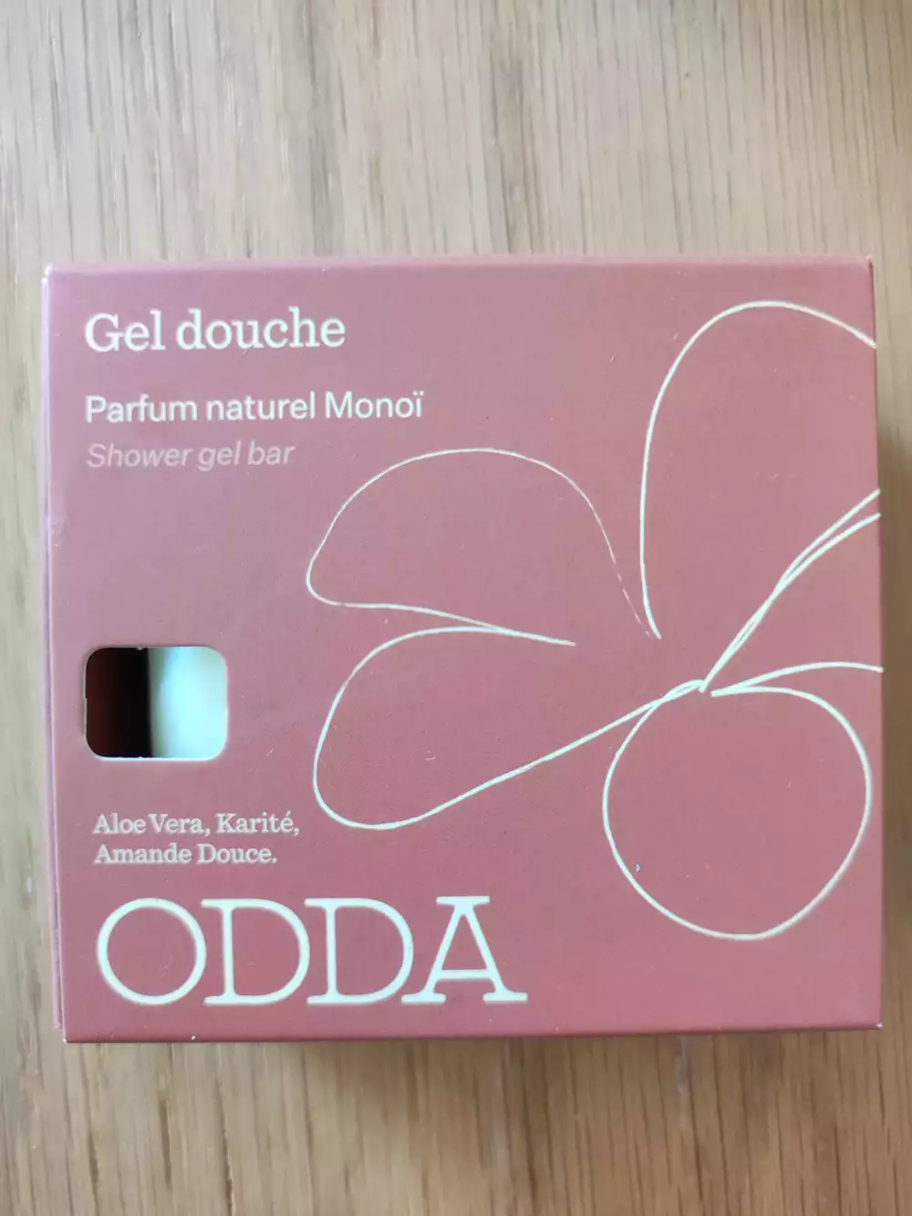 ODDA - Gel douche parfum naturel monoï
