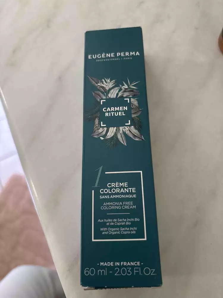 EUGÈNE PERMA - Carmen rituel - Crème colorante sans ammoniaque